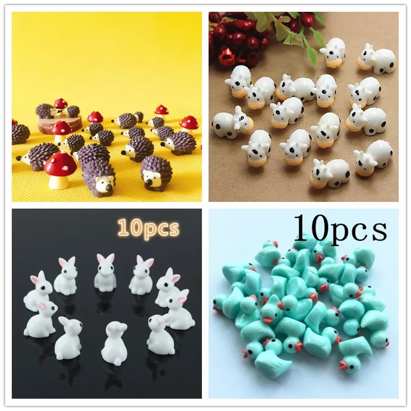 10 шт./Ежик и коров/Милая Овеч – обзор и цена Bonsai Garden Art