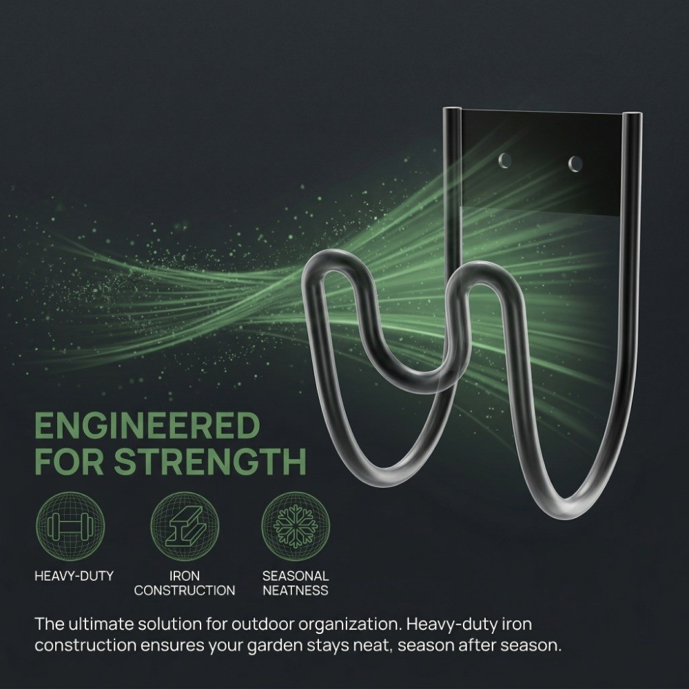 Нержавеющий настенный держател – обзор и цена Gardena Hose Flex